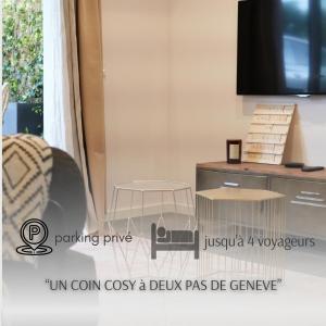 Viry的住宿－Maisonnette cosy à deux pas de Genève，相簿中的一張相片