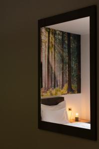 Cama ou camas em um quarto em Kyrr Smart Mountain Retreat