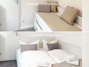 Preiswertes Mini-Appartement ideal für eine Nacht tesisinde bir odada yatak veya yataklar