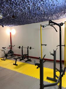 Fitnesscentret og/eller fitnessfaciliteterne på Dom Gościnny