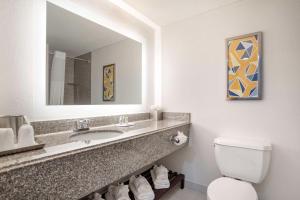 Kamar mandi di Comfort Inn & Suites New Orleans Airport North