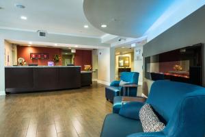 Χώρος καθιστικού στο TownePlace Suites by Marriott Baltimore BWI Airport