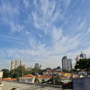 Pemandangan umum Sao Paulo atau pemandangan kota yang diambil dari hostel