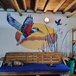 A seating area at Playa del Ritmo Beach Hostel & Bar - Adults Only