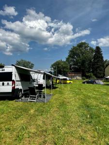 Landskap nær campingplassen