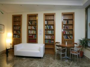 Biblioteket på hotellet