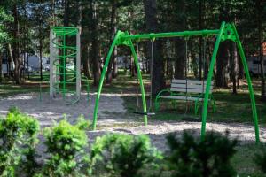 Children's play area sa Hotel Palanga Camping Compensa