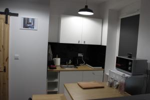 Kuhinja oz. manjša kuhinja v nastanitvi Stargard Apartamenty Centrum