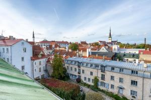 A general view of Tallinn or a view of the city taken from a szállodákat