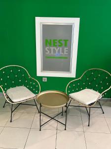 Гостиная зона в Nest Style Santiago