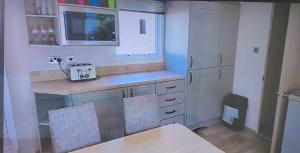 Cuina o zona de cuina de Isle of Wight Caravan