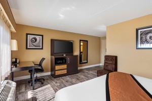 Телевизор и/или развлекательный центр в Best Western Plus Newark Airport West