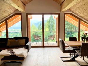 O zonă de relaxare la Alpen Luxury Lodge, MARIAZELL