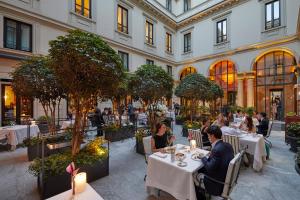 Mandarin Oriental, Milan tesisinde konaklayan konuklar