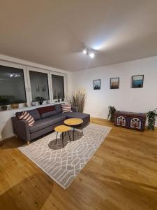 Кът за сядане в Apartment Bolberg Rückzugsort, Yoga-Zimmer, Büro, Hobbyküche