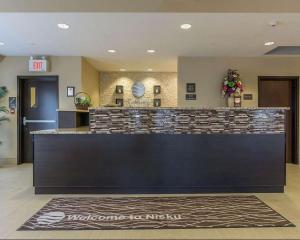 The lobby or reception area at Comfort Inn & Suites Edmonton International Airport