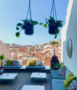 Uma varanda ou terraço em Castello Prime Suites