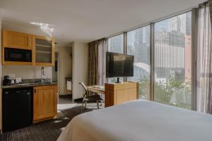 Телевизия и/или развлекателен център в Club Quarters Hotel World Trade Center, New York