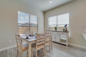 A kitchen or kitchenette at Wolfforth Home with Yard about 14 Mi to Lubbock