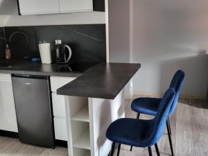 Η κουζίνα ή μικρή κουζίνα στο Przytulny Apartament Bella Biały Kamień