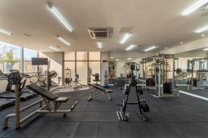 Fitness centrum a/nebo fitness zařízení v ubytování Laghetto Canela