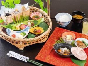 Makanan di atau berdekatan ryokan