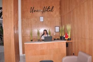 ล็อบบี้หรือแผนกต้อนรับของ Unico Hotel Maarif