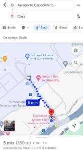 zrzut ekranu aplikacji Google Maps w obiekcie Ziettas Pop House w mieście Napoli