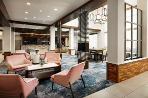 Χώρος καθιστικού στο Hilton Garden Inn Palo Alto