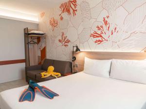 Voodi või voodid majutusasutuse ibis Styles Barcelona City Bogatell toas