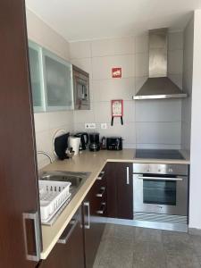 Apartamento Serra Mar 주방 또는 간이 주방