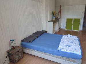 Cama ou camas em um quarto em Grand appartement à Anduze - Cevennes Flat