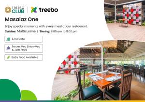 Restoran atau tempat lain untuk makan di Treebo Sai Rekha Inn