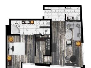 Floor plan ng Sofitel Adelaide