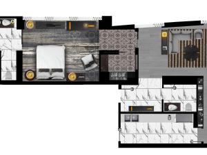 Floor plan ng Sofitel Adelaide