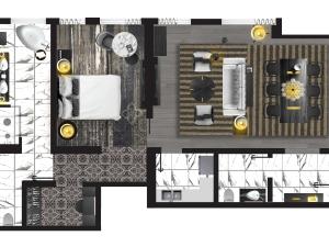 Floor plan ng Sofitel Adelaide