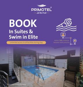 PRIMOTEL Suites As Salamah 내부 또는 인근 수영장