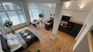 En sittgrupp på NEU! City-Loft-Apartment im Goethe Palais I 5P I Lift I Parkplatz I Zentrum I Helios