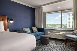 Un lugar para sentarse en Wyndham Fallsview Hotel