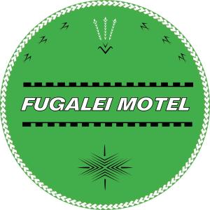 een afbeelding van het logo van het frugale motel bij Fugalei Motel in Apia