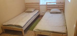 Кровать или кровати в номере Cozy hous with sauna and terrace