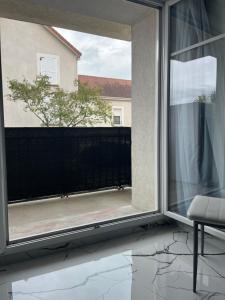 Un balcon sau o terasă la Lueurs de Marbre