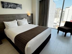 Voodi või voodid majutusasutuse Best Western Plus Urban Larco Hotel toas