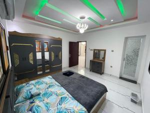 A bed or beds in a room at Garden Villa, Rawda 3,Ajman