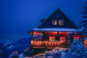 Chalupa Štrčková - srdce Valašska durante el invierno