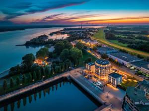 Landskap nær hotellet