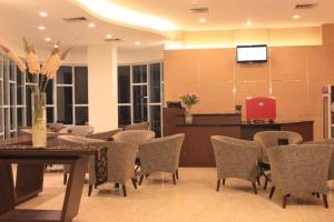 Horison Hotel Sukabumi TV 또는 엔터테인먼트 센터