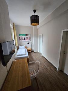 Kuhinja oz. manjša kuhinja v nastanitvi Hotel Friedensbruecke