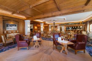 Χώρος καθιστικού στο Hotel Singer – Relais & Châteaux