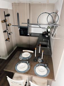 Un baño de Premium Line Apartman